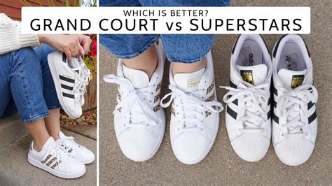 adidas grand court vs superstar